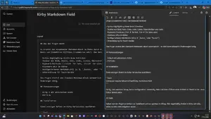 Kirby Markdown Field