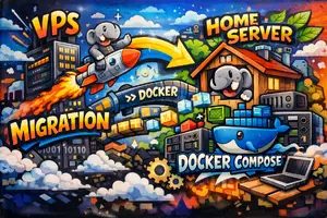 Mastodon von nativ zu Docker umziehen – Schritt für Schritt